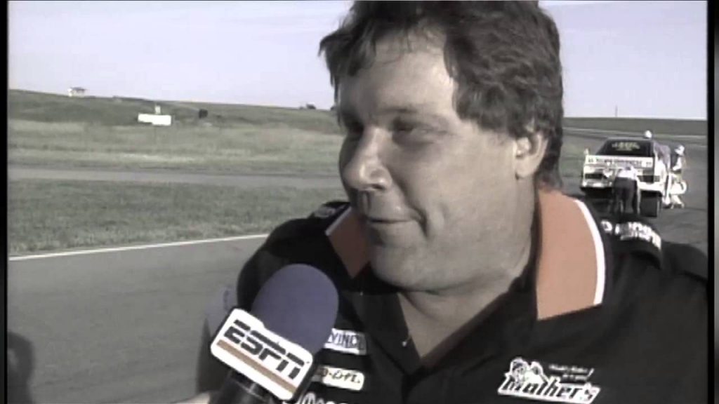 nhra driver in vintage interview