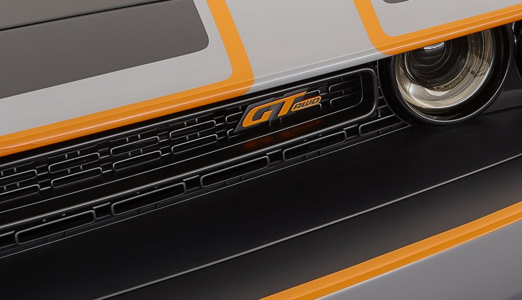 dodge challenger gt grille emblem
