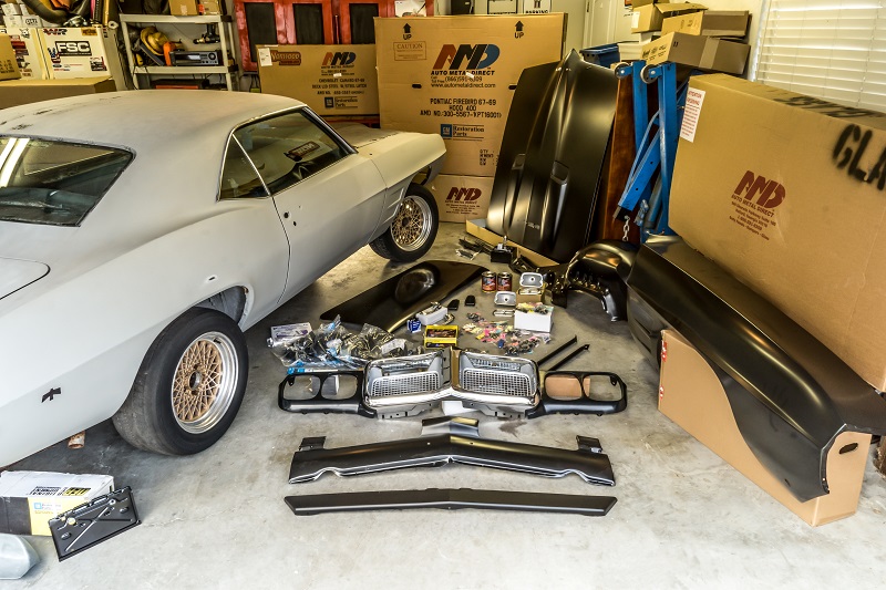 1969 Pontiac Firebird restoration