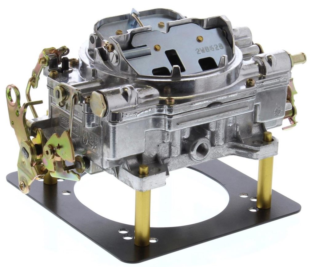 Edelbrock AVS 1906 carburetor on stand