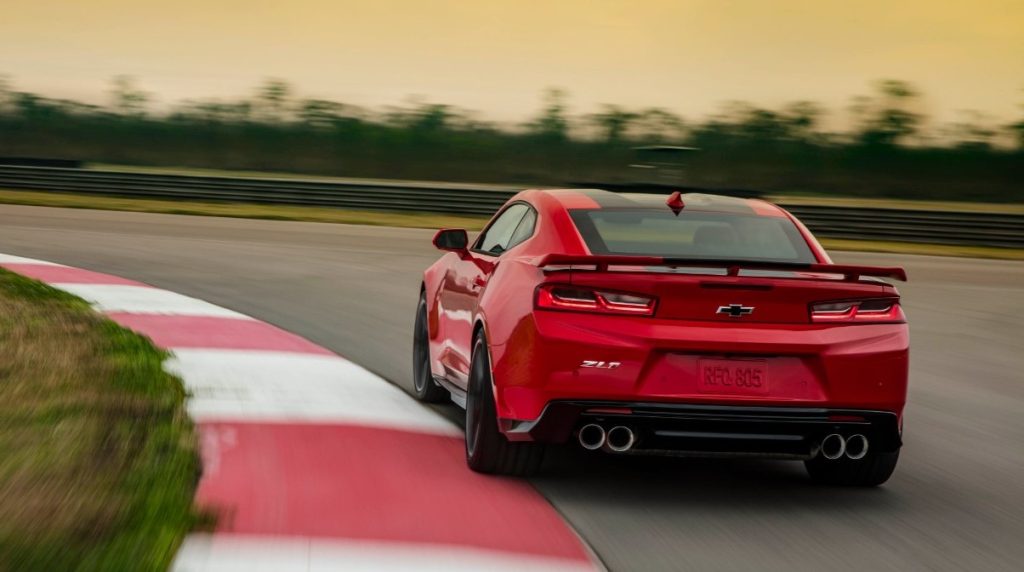 2023 Chevrolet Camaro ZL1 on race track