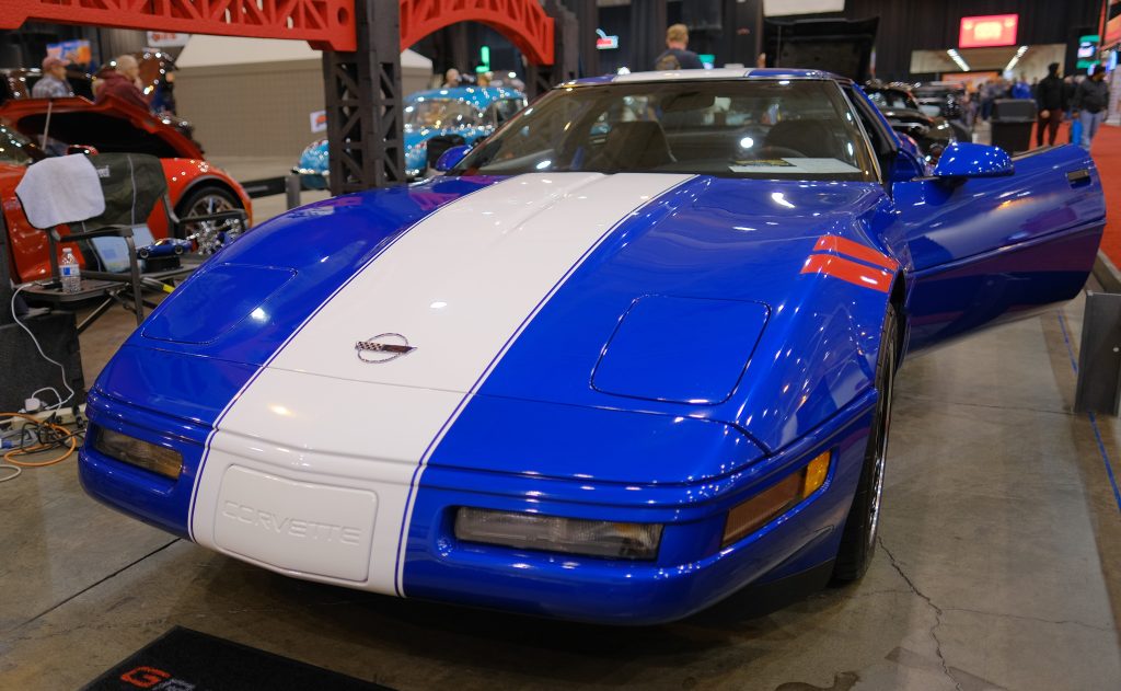 1996 corvette grand sport c4, front