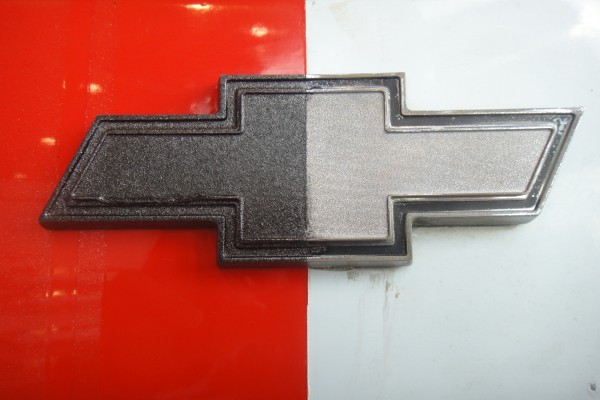 duplicolor custom el camino paint demo car, bowtie emblem