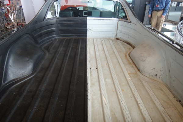 duplicolor custom el camino paint demo car, rear bed