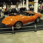 c3 chevy corvette stingray with side pipes