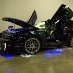 custom sn95 new edge mustang with scissor doors
