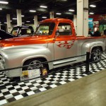 vintage custom hot rod show truck