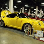 1995 porsche 911 at indoor car show