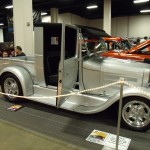 vintage customized prewar ford pickup truck hot rod