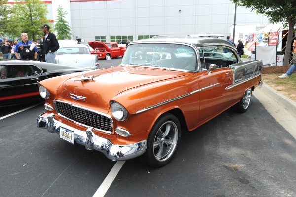 custom 1955 chevy coupe