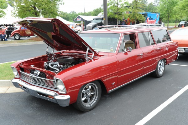 chevy 2 nova wagon hot rod