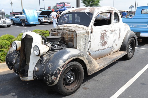 rat rod prewar plymouth hot rod