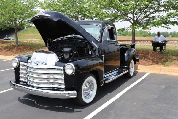 Vintage Chevy 3100 pickup truck