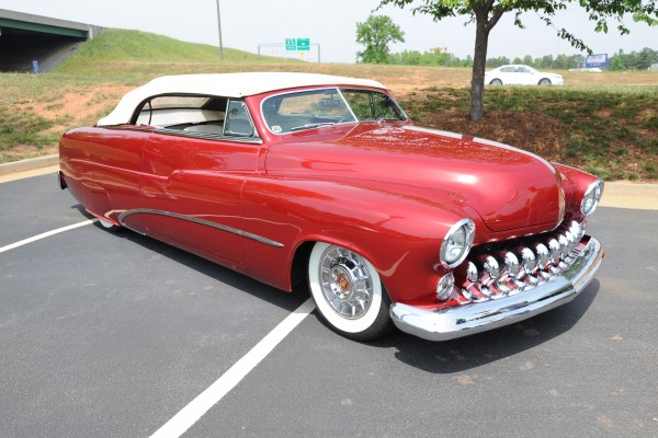 lowered mercury lead sled hot rod