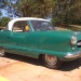 green nash metropolitan at a summit racing car show thumbnail