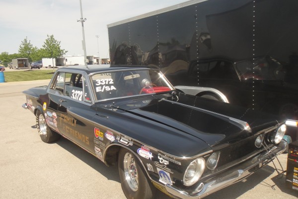 doge dart drag car, early 1960s