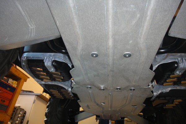 ATV skid plate and trail armor