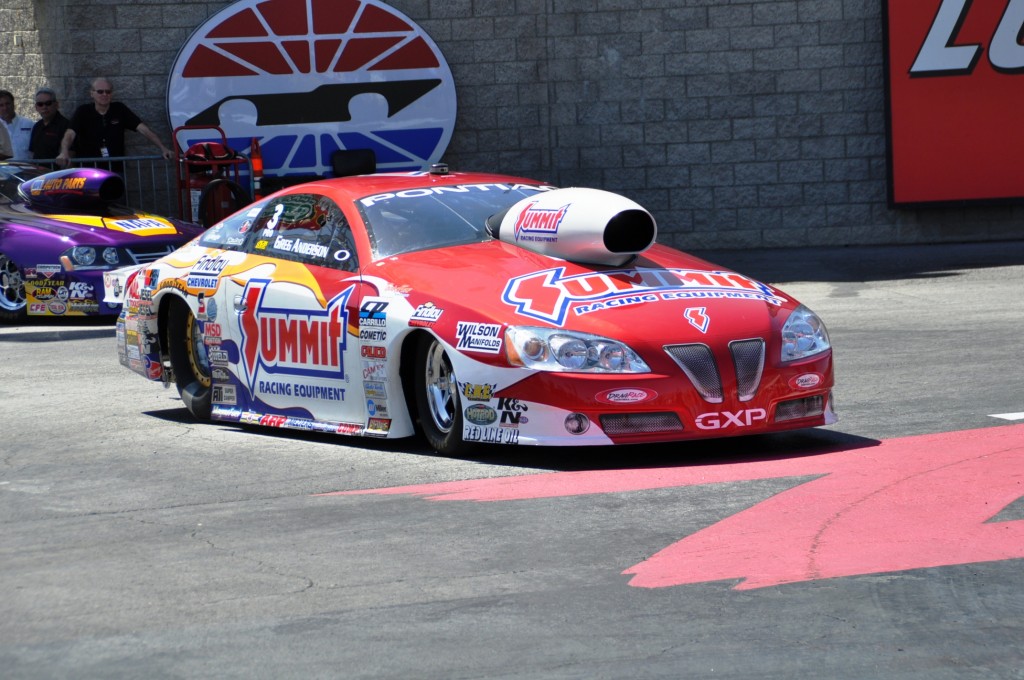 greg anderson's pro stock pontiac gxp, 2012