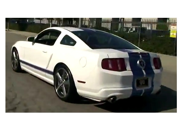 White mustang s197 v6