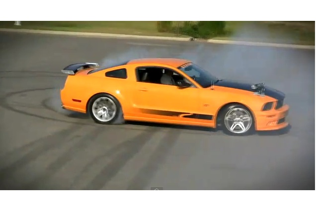 Steeda Mustang Burnout