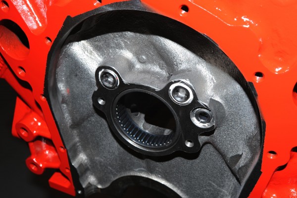 Roller cam bearings in an engine