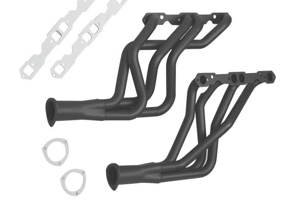 Full-Length Headers with gaskets for a v8 engine