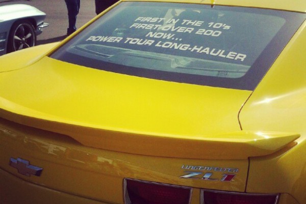 Lingenfelter ZL1 Long Haul Camaro sticker