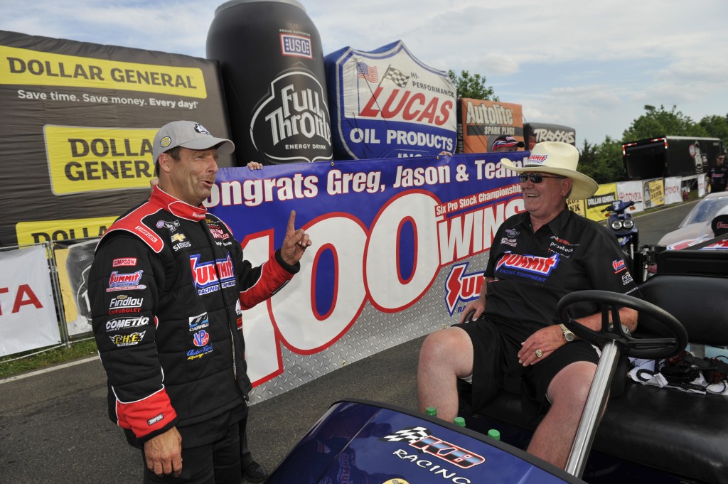 Greg Anderson and team owner Ken Black