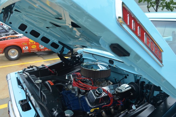 Classic Ford truck engine