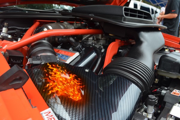 mach 1 Ford Mustang engine