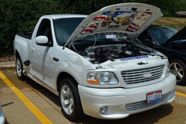 White Ford F-150