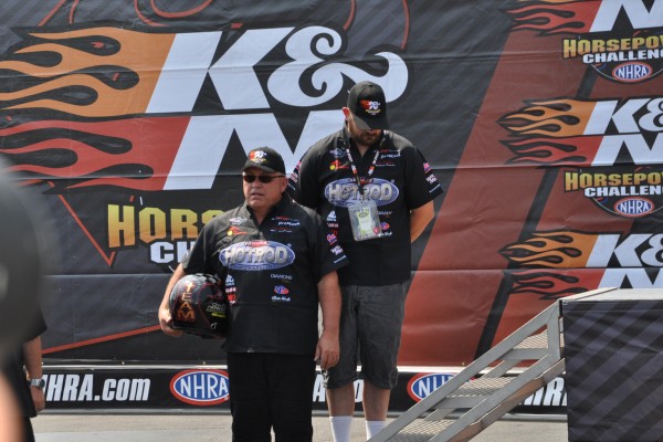 nhra racer introductions event, 2012
