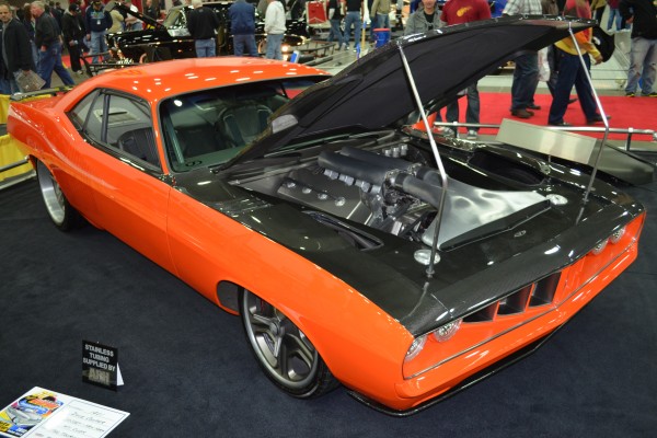 custom 1971 plymouth barracuda Hemi show car