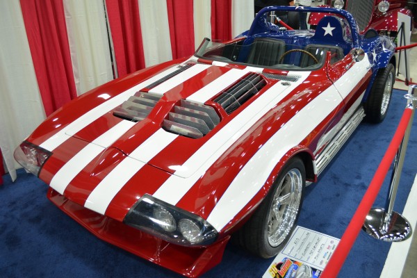 c2 chevy corvette grand sport in American Flag Livery