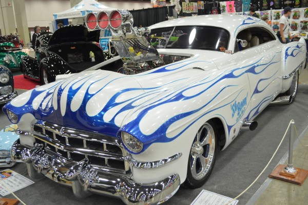 pro mod vintage 1950s custom cadillac coupe