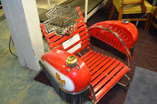 harley davidson custom chair