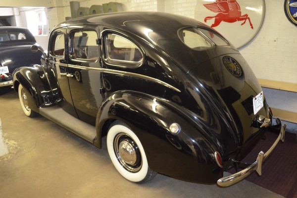antique sedan in car collection