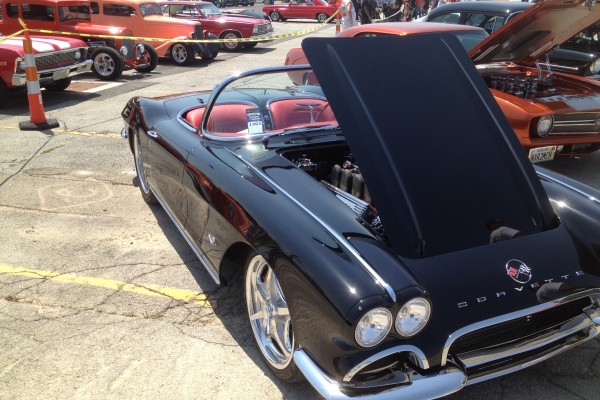 Black C-1 Corvette