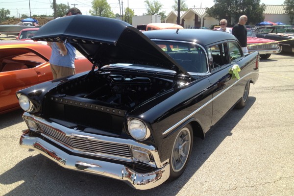 Black 1956 Chevy