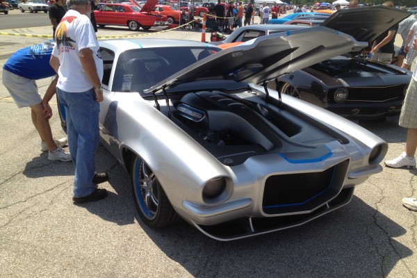 Silver custom rs early second gen split bumper Camaro