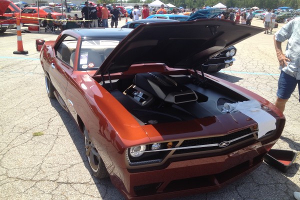 custom chevy camaro show car