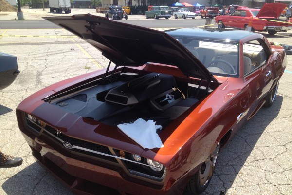 custom chevy camaro show car