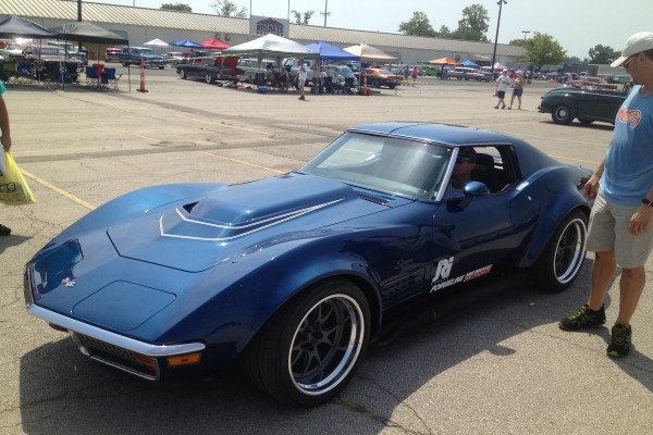 Blue C3 Corvette Stingray