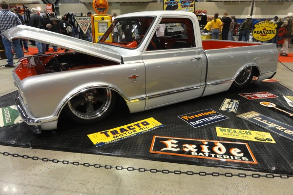 custom lowrider chevy c10 truck