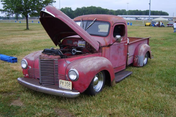 1948 international vintage pickup truck