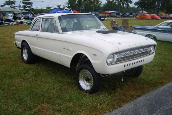 early vintage ford falcon straight axle gasser hot rod