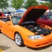 Orange 1996 Ford Mustang GT convertible thumbnail