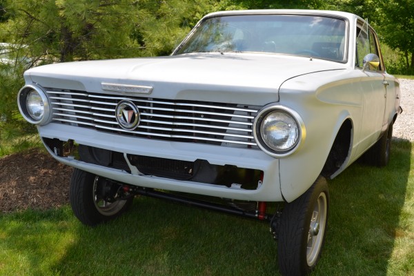 vintage plymouth straight axle drag car