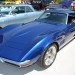 blue c3 corvette stingray with custom wheels thumbnail