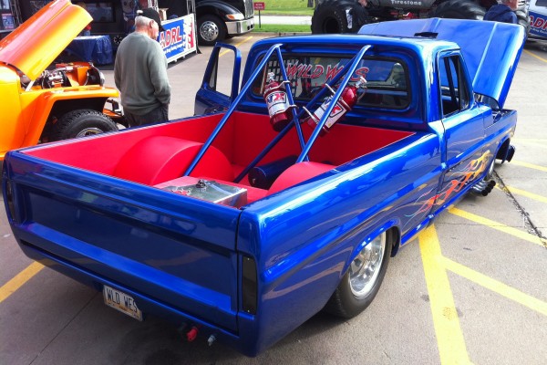 custom chevy drag truck
